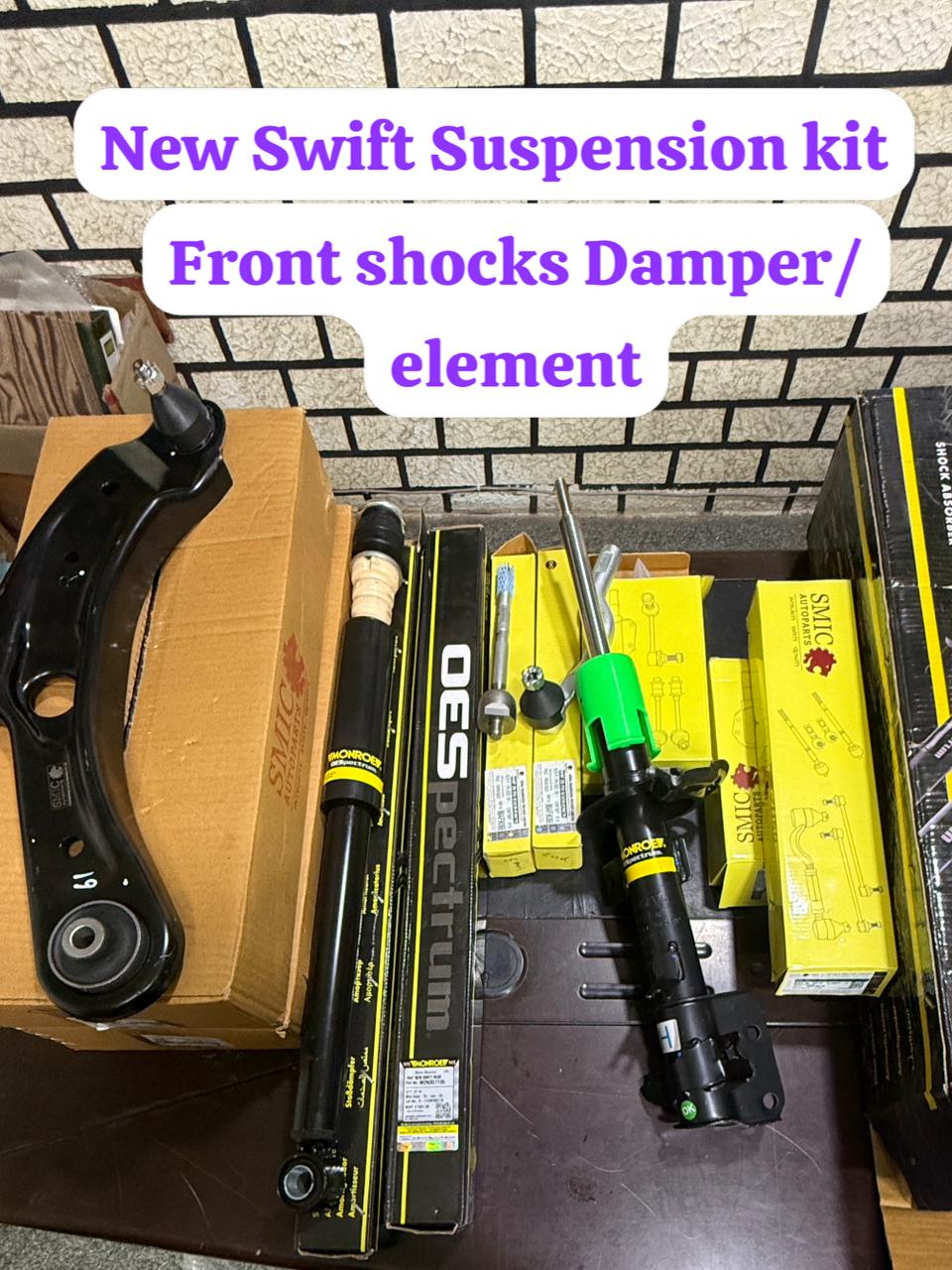 NEW SWIFT/ SWIFT DZIRE SUSPENSION KIT Shocker Damper/Element